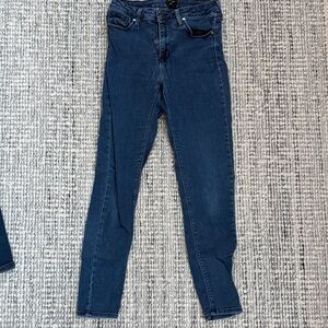 Just Black Dark Blue Skinny Jeans